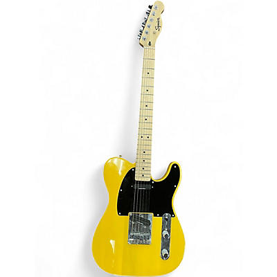 Used Squier Sonic Telecaster Butterscotch Solid Body Electric Guitar