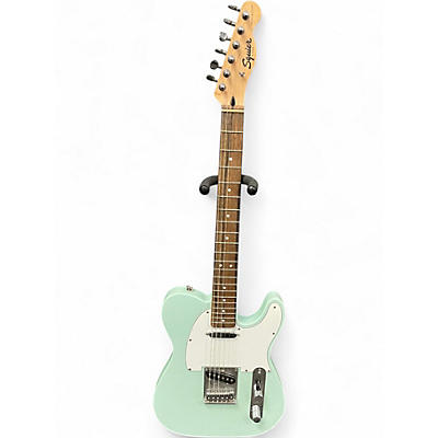 Used Squier Sonic Telecaster Seafoam Green Solid Body Electric Guitar