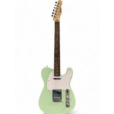 Squier Used Squier Sonic Telecaster Surf Green Solid Body Electric Guitar