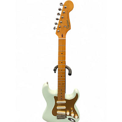 Used Squier Squier 40TH Anniversary Stratocaster BLUE Solid Body Electric Guitar