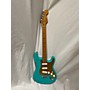 Used Squier Used Squier Squier 40th Anniversary Stratocaster Vintage Edition Solid Body Electric Guitar SATIN SEAFOAM