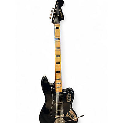 Used Squier Squier Classic Vibe Bass VI Black Electric Bass Guitar