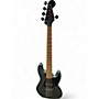 Used Squier Squier Contemporary Active Jazz Bass V HH gun metal matalic Electric Bass Guitar gun metal matalic