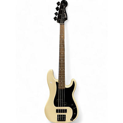 Squier Used Squier Squier Contemporay Active Precision Bass Antique Ivory Electric Bass Guitar