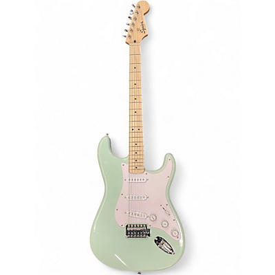 Used Squier Squier Sonic Stratocaster Seafoam Green Solid Body Electric Guitar