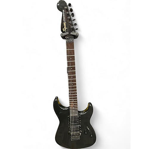 Squier Used Squier Stagemaster Deluxe HSH Metallic Black Solid Body Electric Guitar Metallic Black