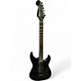Used Squier Stagemaster Deluxe Metallic Black Solid Body Electric Guitar Metallic Black