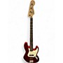 Used Squier Standard Jazz Bass Candy Apple Red Electric Bass Guitar Candy Apple Red