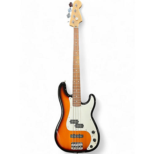 Used Squier Standard P-Bass Special 3 Tone Sunburst Electric Bass Guitar 3 Tone Sunburst