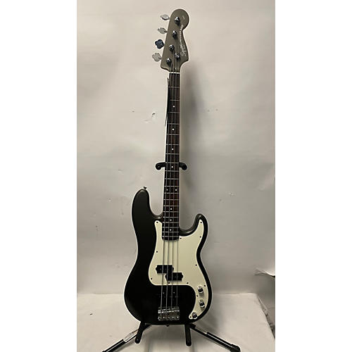 Squier Used Squier Standard Precision Bass Satin Pewter Electric Bass Guitar Satin Pewter