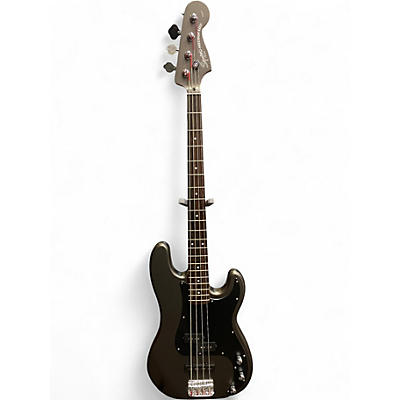 Used Squier Standard Series Precision Bass Pewter Electric Bass Guitar