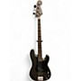 Used Squier Standard Series Precision Bass Pewter Electric Bass Guitar Pewter