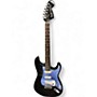 Used Squier Standard Series Stratocaster Black Solid Body Electric Guitar Black
