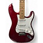 Used Squier Standard Series Stratocaster Candy Apple Red Metallic Solid Body Electric Guitar Candy Apple Red Metallic