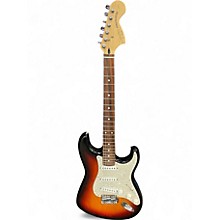 Used Squier Standard Stratocaster 2 Color Sunburst Solid Body Electric Guitar