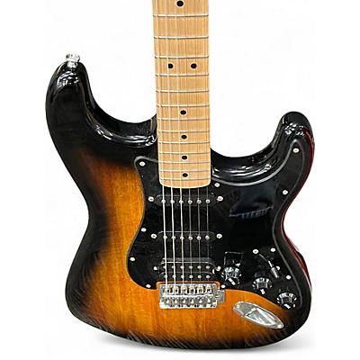 Used Squier Standard Stratocaster 2 Color Sunburst Solid Body Electric Guitar