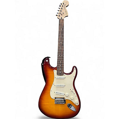 Used Squier Standard Stratocaster 2 Color Sunburst Solid Body Electric Guitar
