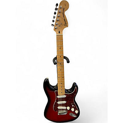Used Squier Standard Stratocaster 2 Color Sunburst Solid Body Electric Guitar