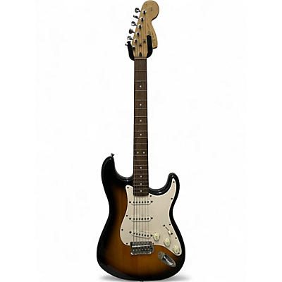 Used Squier Standard Stratocaster 2 Color Sunburst Solid Body Electric Guitar