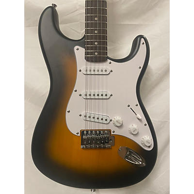 Squier Used Squier Standard Stratocaster 2 Tone Sunburst Solid Body Electric Guitar