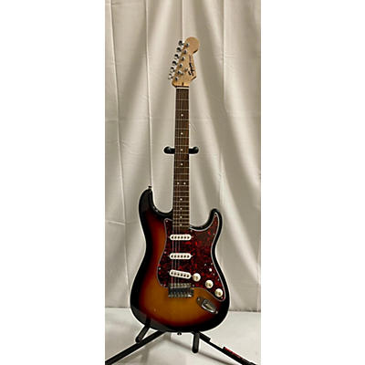 Squier Used Squier Standard Stratocaster 3 Color Sunburst Solid Body Electric Guitar