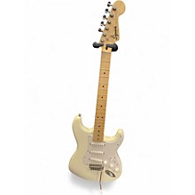 Used Squier Standard Stratocaster Alpine White Solid Body Electric Guitar