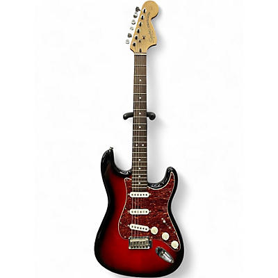 Used Squier Standard Stratocaster Antique Burst Solid Body Electric Guitar