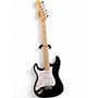 Used Squier Standard Stratocaster BLACK Solid Body Electric Guitar BLACK