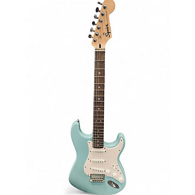 Used Squier Standard Stratocaster BLUE Solid Body Electric Guitar
