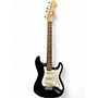 Used Squier Standard Stratocaster Black Solid Body Electric Guitar Black