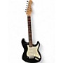 Used Squier Standard Stratocaster Black Solid Body Electric Guitar Black