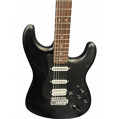 Used Squier Standard Stratocaster Black Solid Body Electric Guitar