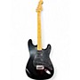 Used Squier Standard Stratocaster Black Solid Body Electric Guitar Black