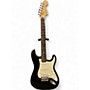 Used Squier Standard Stratocaster Black Solid Body Electric Guitar Black