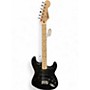 Used Squier Standard Stratocaster Black Solid Body Electric Guitar Black