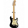 Used Squier Standard Stratocaster Black Solid Body Electric Guitar Black