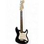 Used Squier Standard Stratocaster Black Solid Body Electric Guitar Black