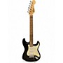 Used Squier Standard Stratocaster Black Solid Body Electric Guitar Black