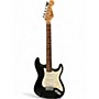 Used Squier Standard Stratocaster Black Solid Body Electric Guitar Black