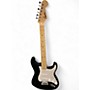 Used Squier Standard Stratocaster Black Solid Body Electric Guitar Black