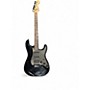 Used Squier Standard Stratocaster Black Solid Body Electric Guitar Black