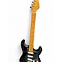 Used Squier Standard Stratocaster Black Solid Body Electric Guitar Black