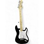 Used Squier Standard Stratocaster Black Solid Body Electric Guitar Black
