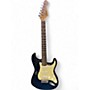 Used Squier Standard Stratocaster Black Solid Body Electric Guitar Black