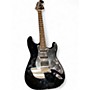 Used Squier Standard Stratocaster Black Solid Body Electric Guitar Black