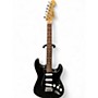 Used Squier Standard Stratocaster Black Solid Body Electric Guitar Black