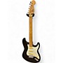 Used Squier Standard Stratocaster Black Solid Body Electric Guitar Black