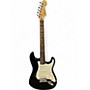 Used Squier Standard Stratocaster Black and White Solid Body Electric Guitar Black and White