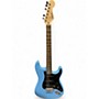 Used Squier Standard Stratocaster Blue Solid Body Electric Guitar Blue