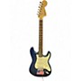 Used Squier Standard Stratocaster Blue Solid Body Electric Guitar Blue